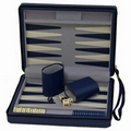 Blue Travel Magnetic Backgammon